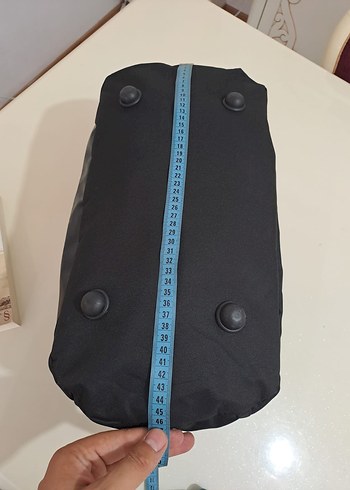 Beden siyah Renk Siyah Fermuarlı Spor Çantası