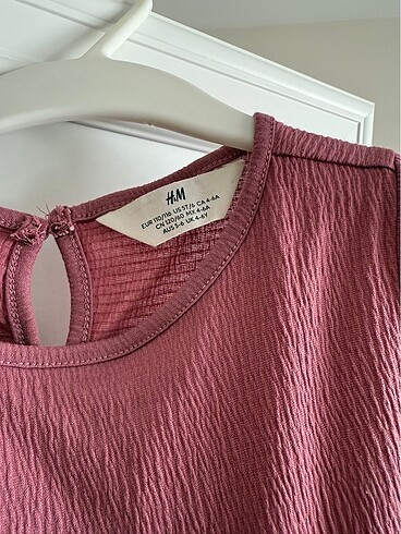5 Yaş Beden pembe Renk H&M Elbise