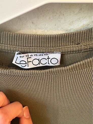 Defacto Uzun kolu crop