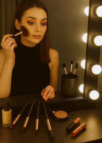 makyaj kas fondöten set - Görsel 2