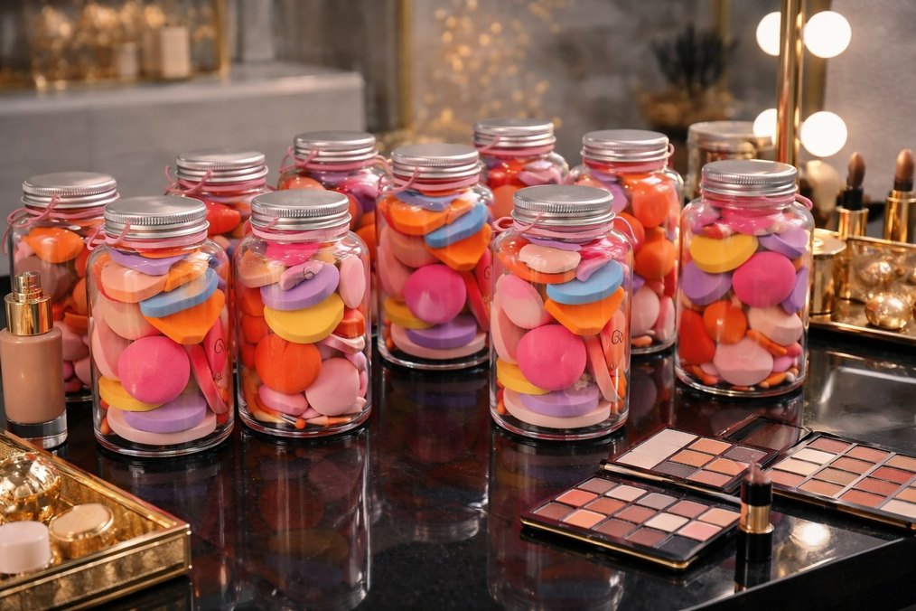 Renkli Makyaj Süngeri Seti - Görsel 4