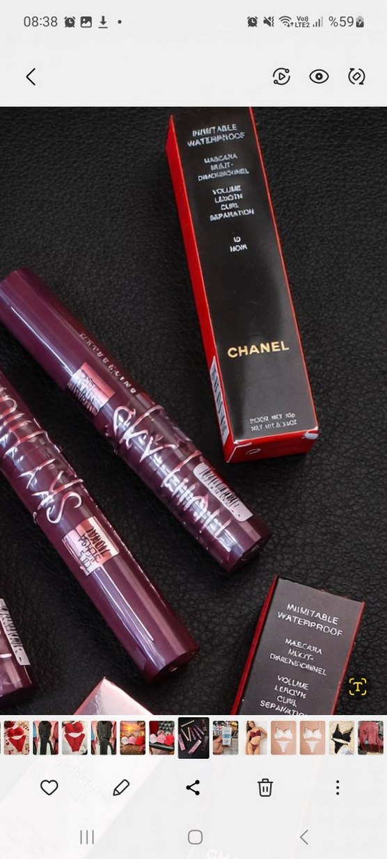 Bordo Maskara 099 Numaralı - Görsel 2