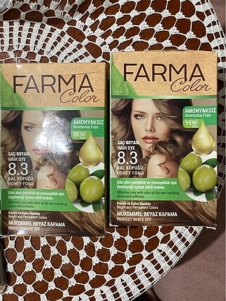 Farmasi Farma Color BAL KÖPÜĞÜ saç boyası
