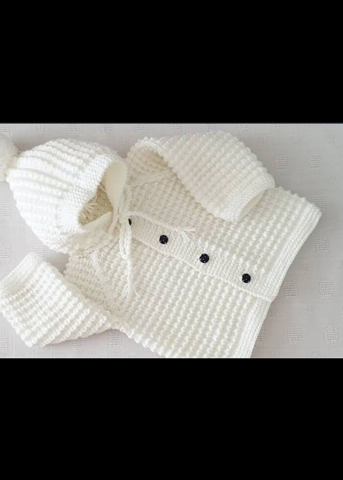 Bebek hırka - Görsel 3