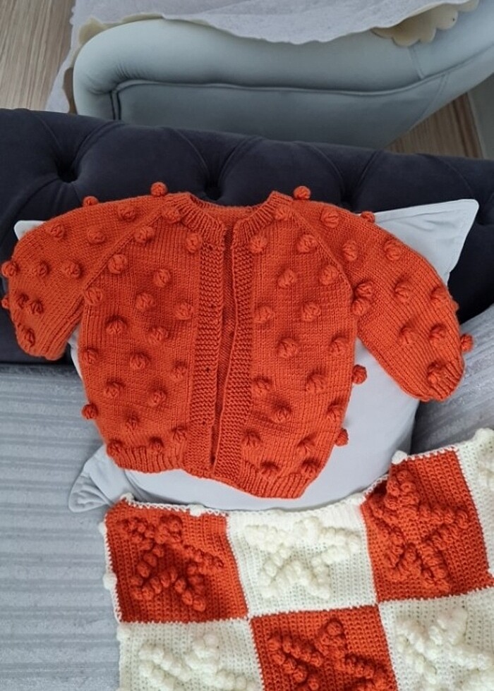 Bebek hırka - Görsel 5