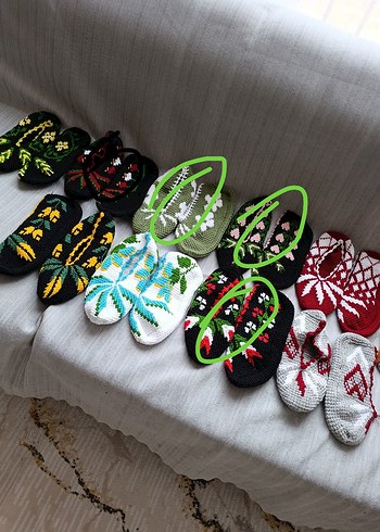 Tunus işi patik - Görsel 5