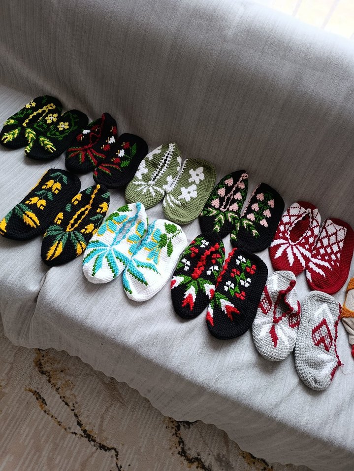 Tunus işi patik - Görsel 2