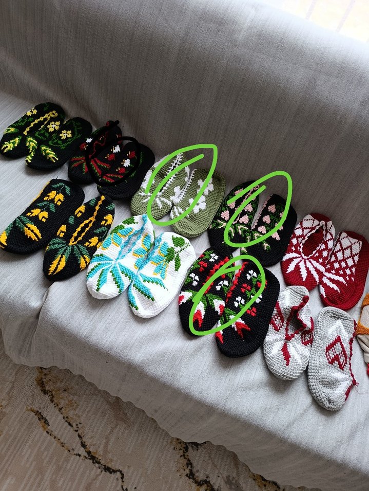 Tunus işi patik - Görsel 5