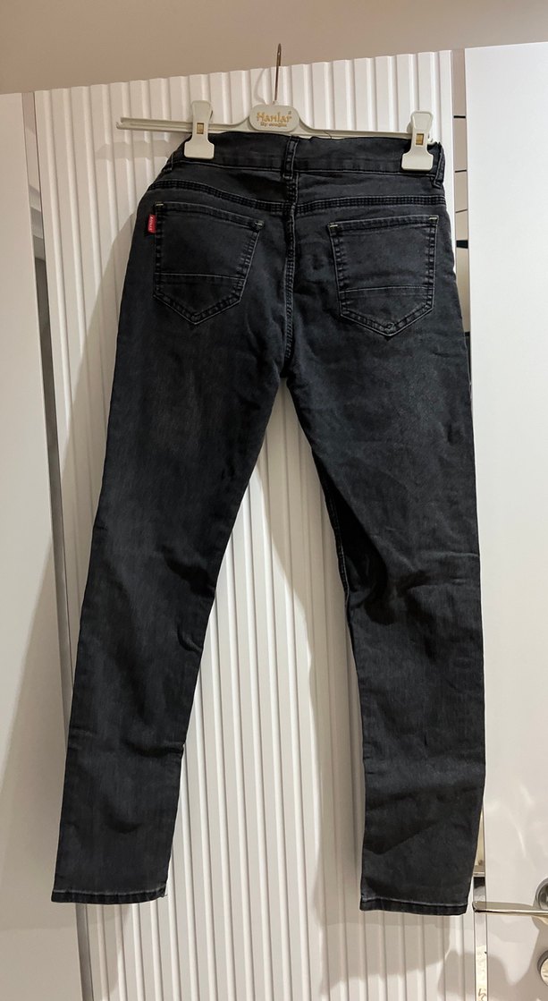 Füme Erkek Cocuk Kot Pantolon - Görsel 4