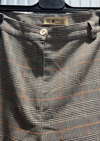 Desenli Kadın Kumaş Pantolon - Görsel 2