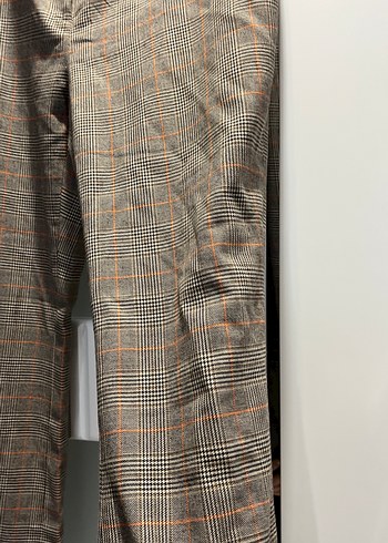 Desenli Kadın Kumaş Pantolon - Görsel 4