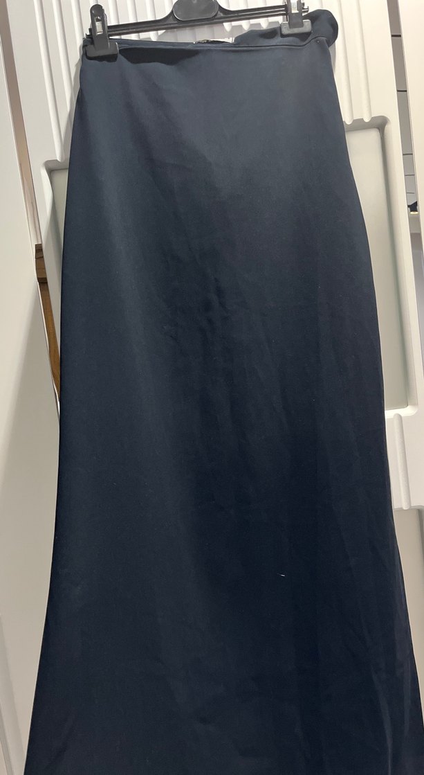 Lacivert Uzun Kadın Etek - Görsel 4