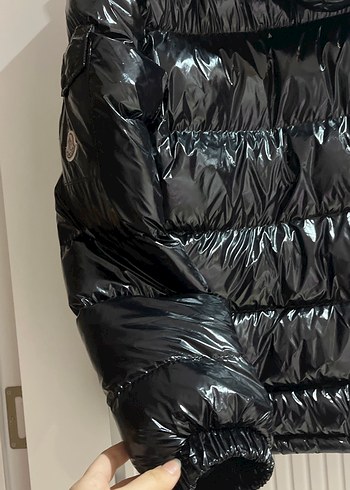 Parlak Siyah Erkek Mont - Görsel 6