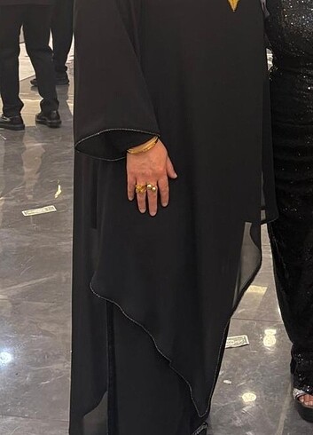 Fatma danışman tasarım 3 lü takım abiye elbise 