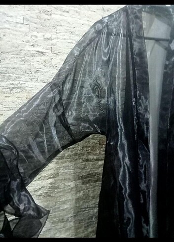 48 Beden siyah Renk Organize abaya