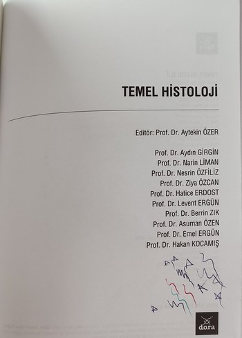 Beden Temel Histoloji - Prof. Dr. Aytekin Özer