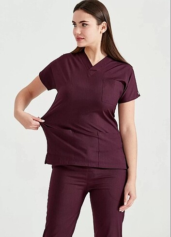 42 Beden bordo Renk Mooda Unisex Likralı Mürdüm Takım Forma