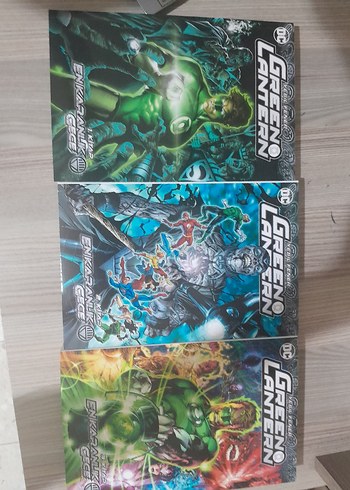 Green Lantern Çizgi Roman Seti