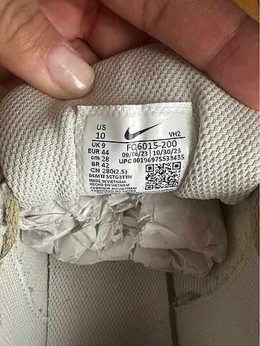 44 Beden Nike Air 44 Numara Spor Ayakkabı