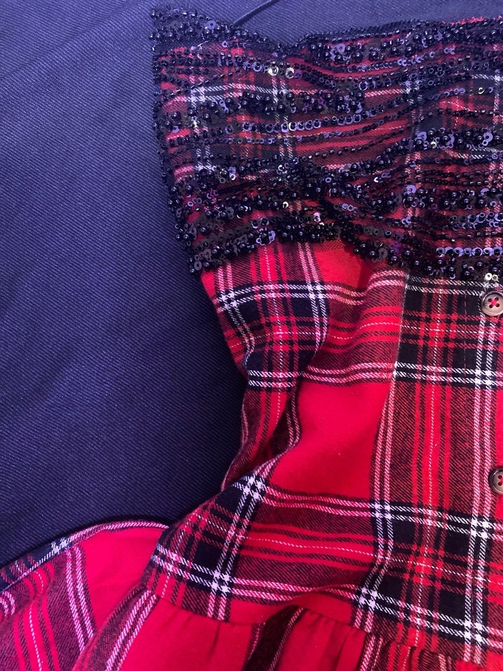 Y2k straplez elbise - Görsel 2