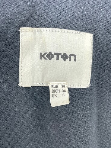 36 Beden siyah Renk Koton Kısa Elbise %70 İndirimli.