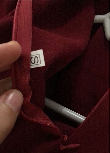 s Beden bordo Renk Bordo elbise