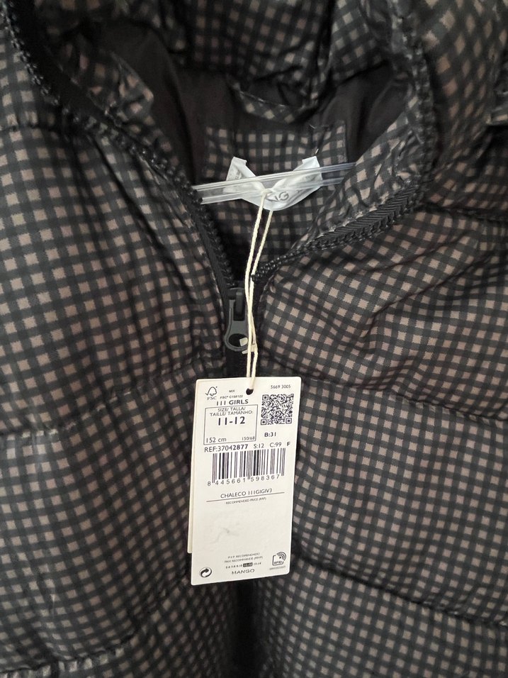 Mango Çocuk Kapitone Yelek - Görsel 2