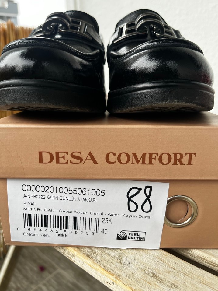 DesaComfort Kadın Dolgu Topuk Loafer - Görsel 5