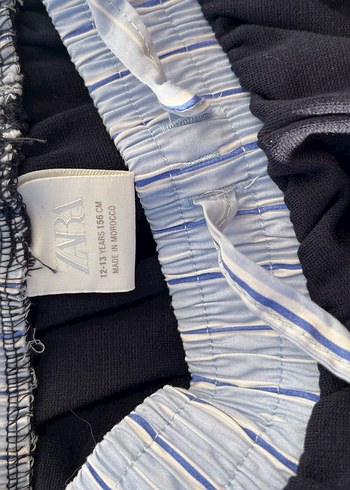 Zara Kız Çocuk Geniş Paça Pantolon/Eşofman - Görsel 3