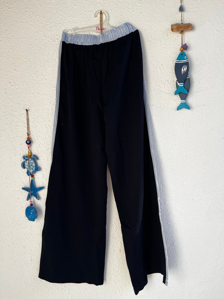 Zara Kız Çocuk Geniş Paça Pantolon/Eşofman - Görsel 2