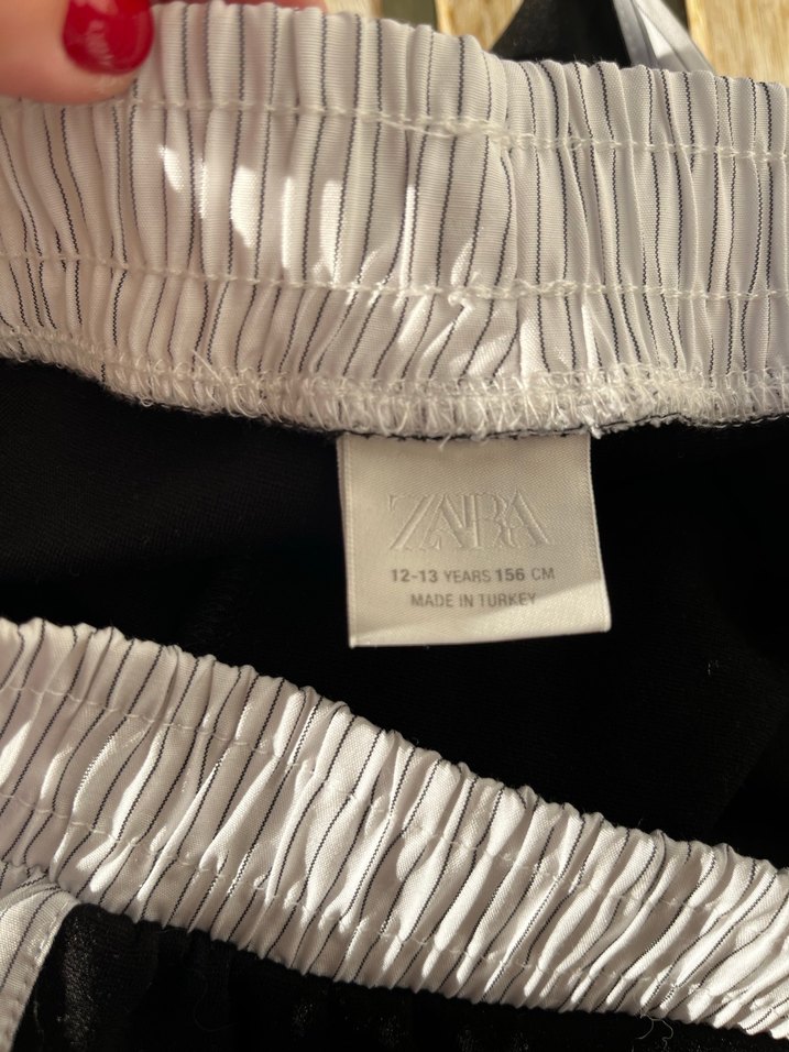 Zara Çocuk Geniş Paça Pantolon/Eşofman - Görsel 3