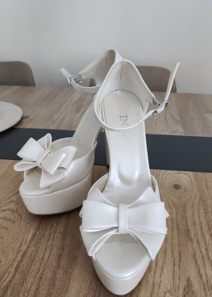 Gelin Ayakkabisi Sedef Rengi - Görsel 2