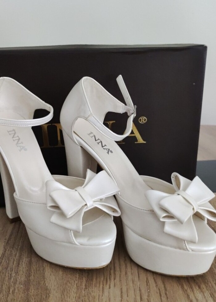 Gelin Ayakkabisi Sedef Rengi - Görsel 4