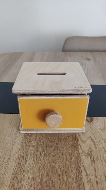 Zoziva Montessori Materyali ahşap 1+