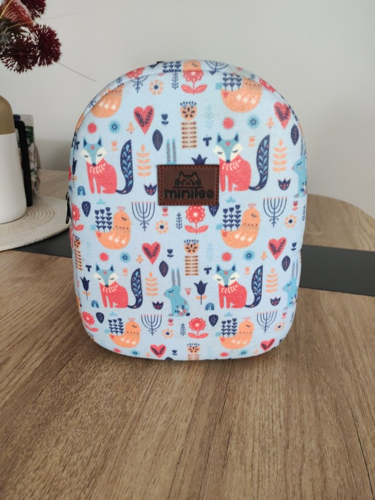 Minilee Renkli Baskılı Çocuk Sırt Çantası - Görsel 2