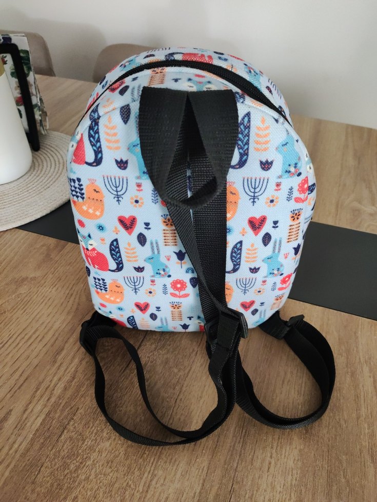 Minilee Renkli Baskılı Çocuk Sırt Çantası - Görsel 3