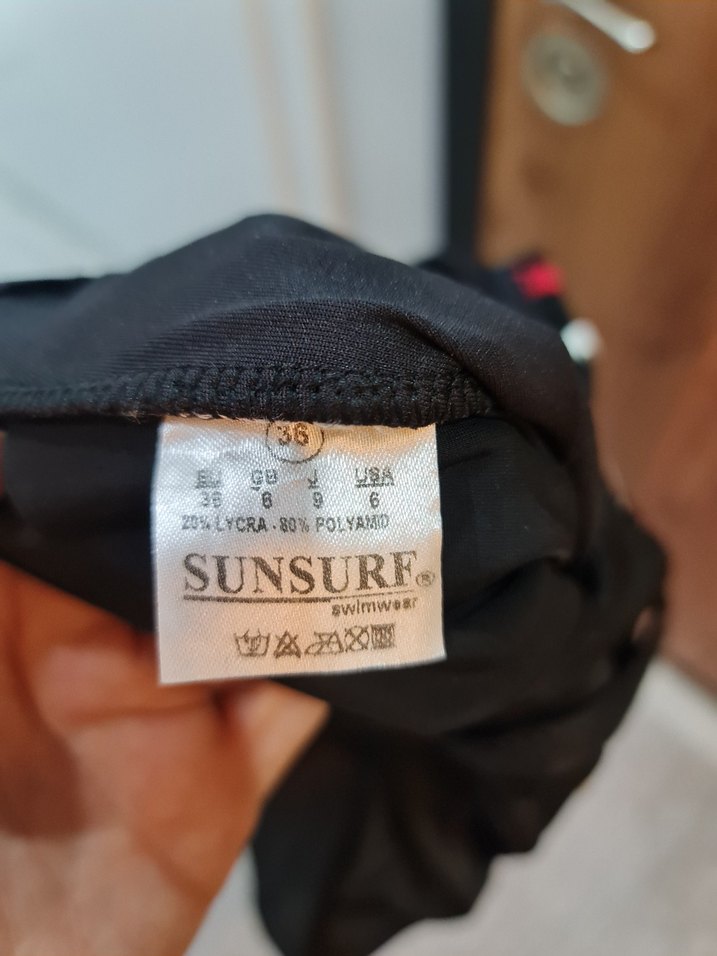 Siyah Kemerli Spor Tarz Mayo - Görsel 3