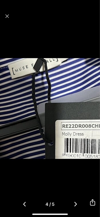 m Beden mavi Renk muse for all gömlek elbise