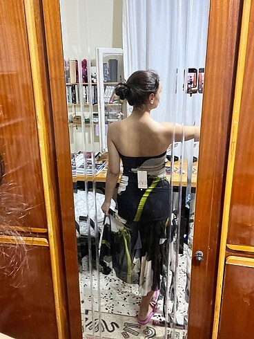 Zara zara tül elbise