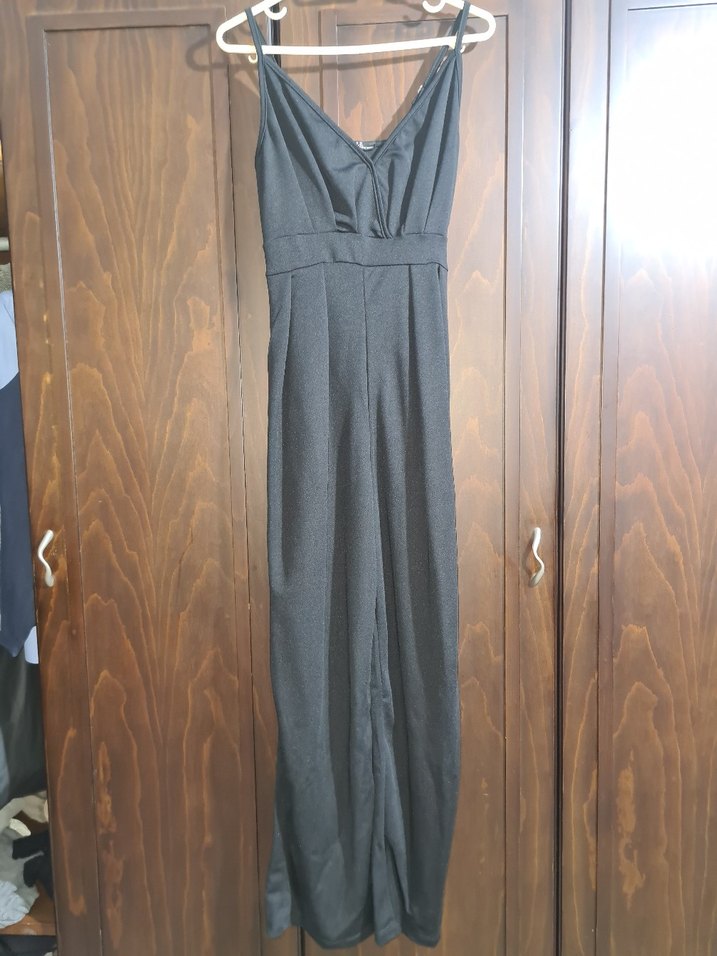 Gri Drapeli Uzun Askısız Kadın Elbise - Görsel 4