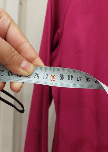 Düğmeli Pembe Uzun Hamile Tunik - Görsel 4