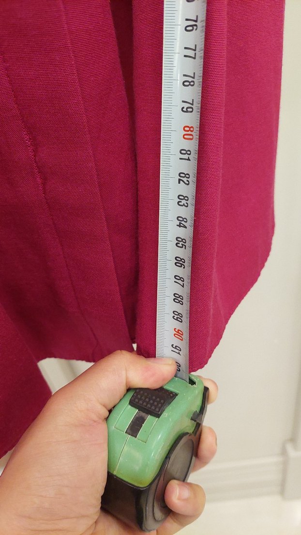 Düğmeli Pembe Uzun Hamile Tunik - Görsel 2