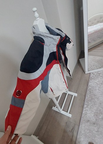 Erkek Çocuk Beyaz Street Wear Mont - Görsel 2