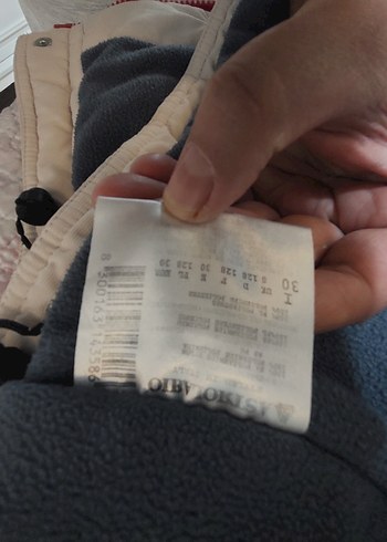 Erkek Çocuk Beyaz Street Wear Mont - Görsel 7