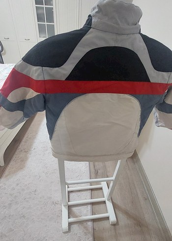 Erkek Çocuk Beyaz Street Wear Mont - Görsel 8