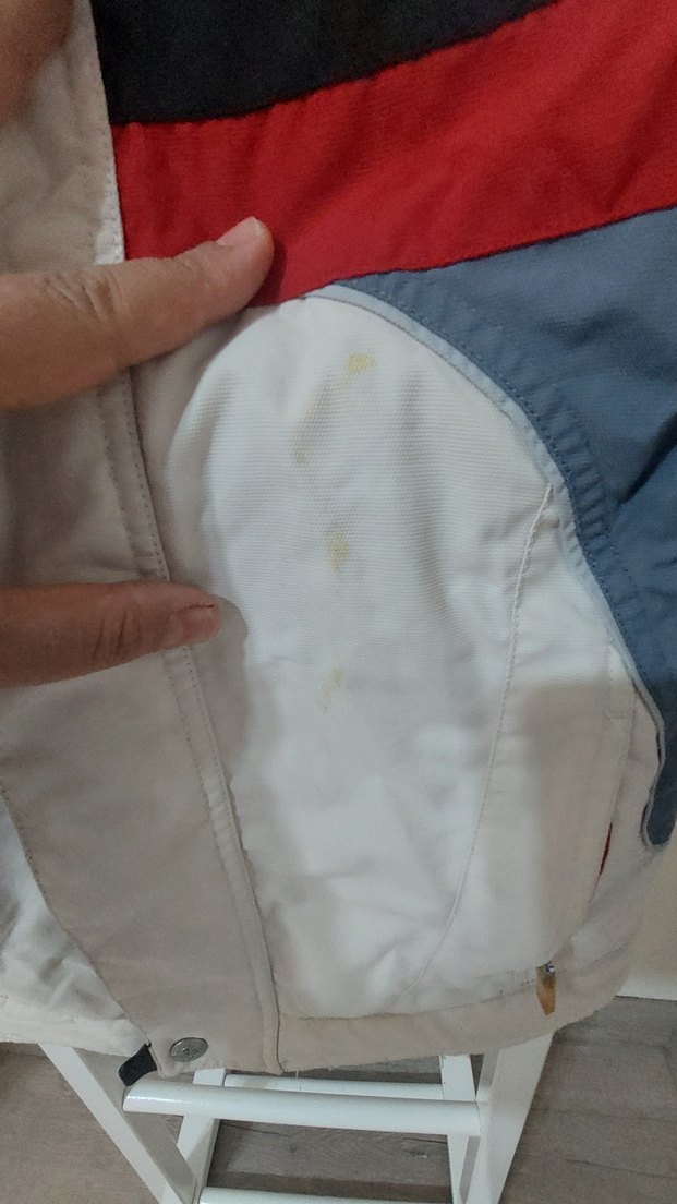 Erkek Çocuk Beyaz Street Wear Mont - Görsel 4