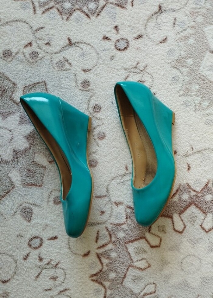 Turkuvaz ayakkabı - Görsel 3