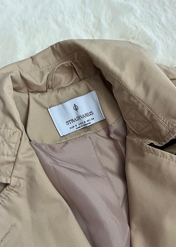 s Beden camel Renk Stradivarius trençkot