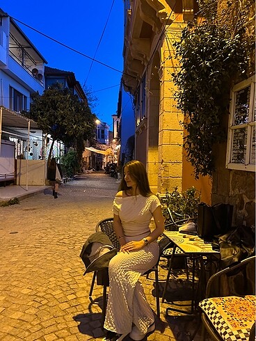 LC Waikiki Keten beyaz takım