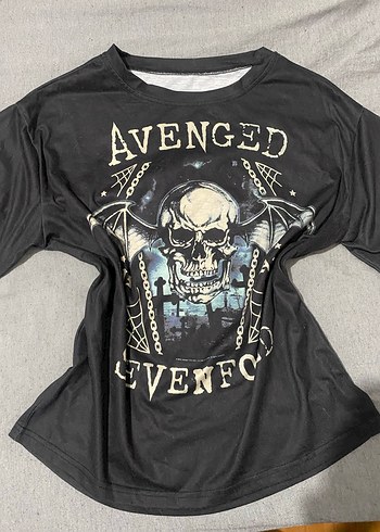 Metal müzik grubu tişortü avenged sevenfold
